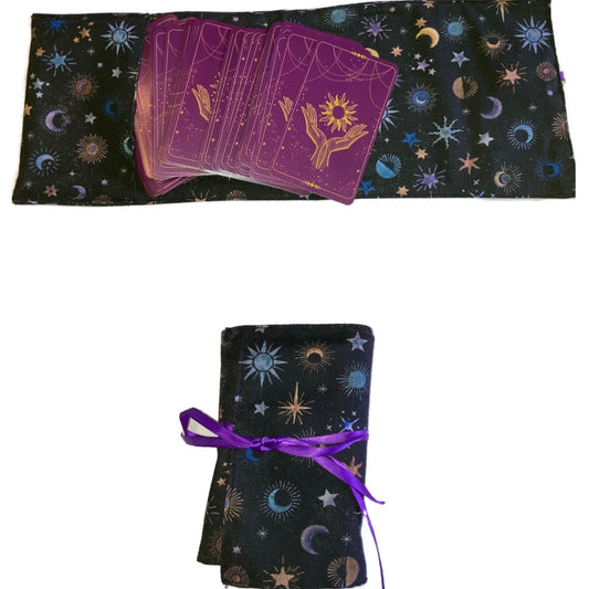 Star and moon tarot wrap