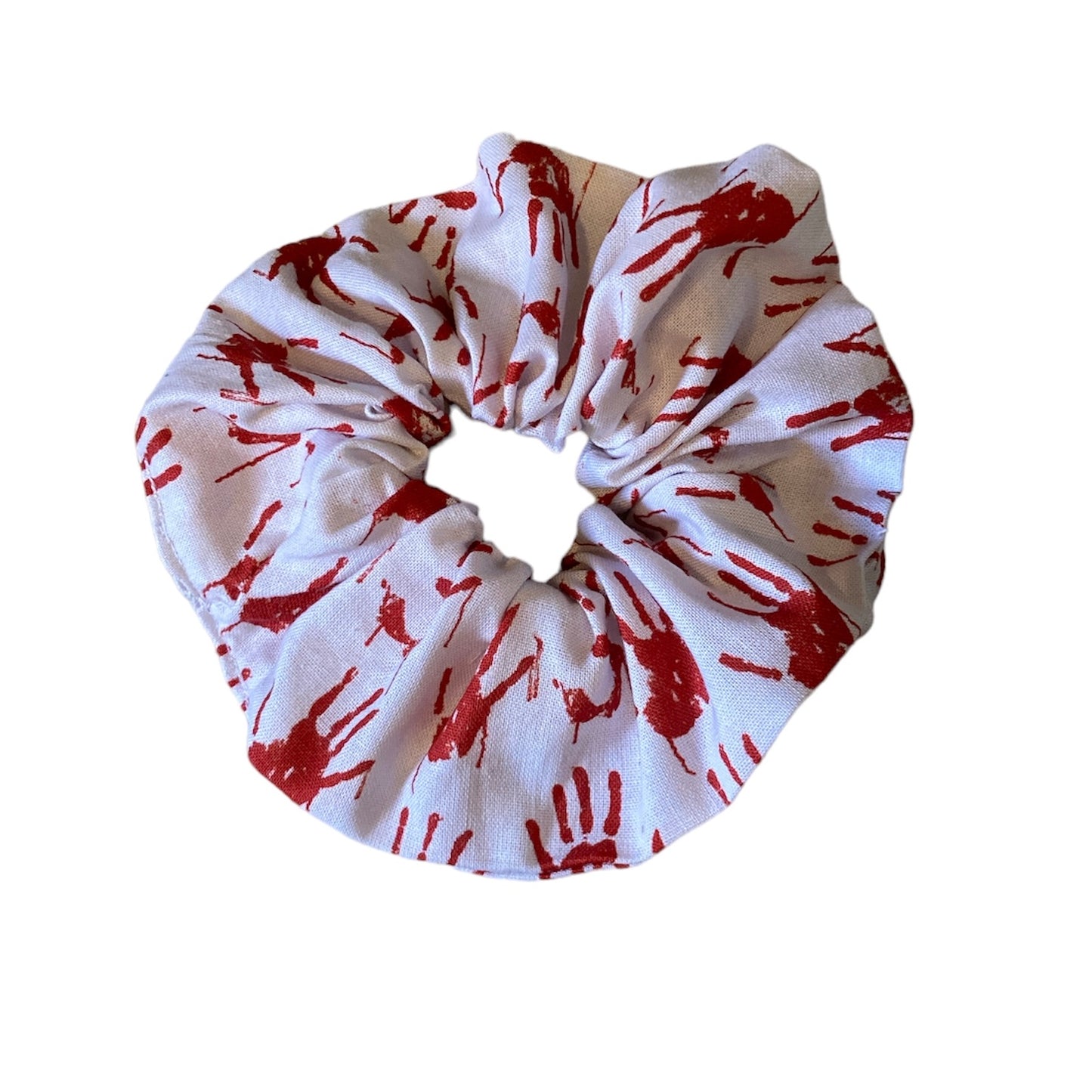 Horror bloody hands scrunchie