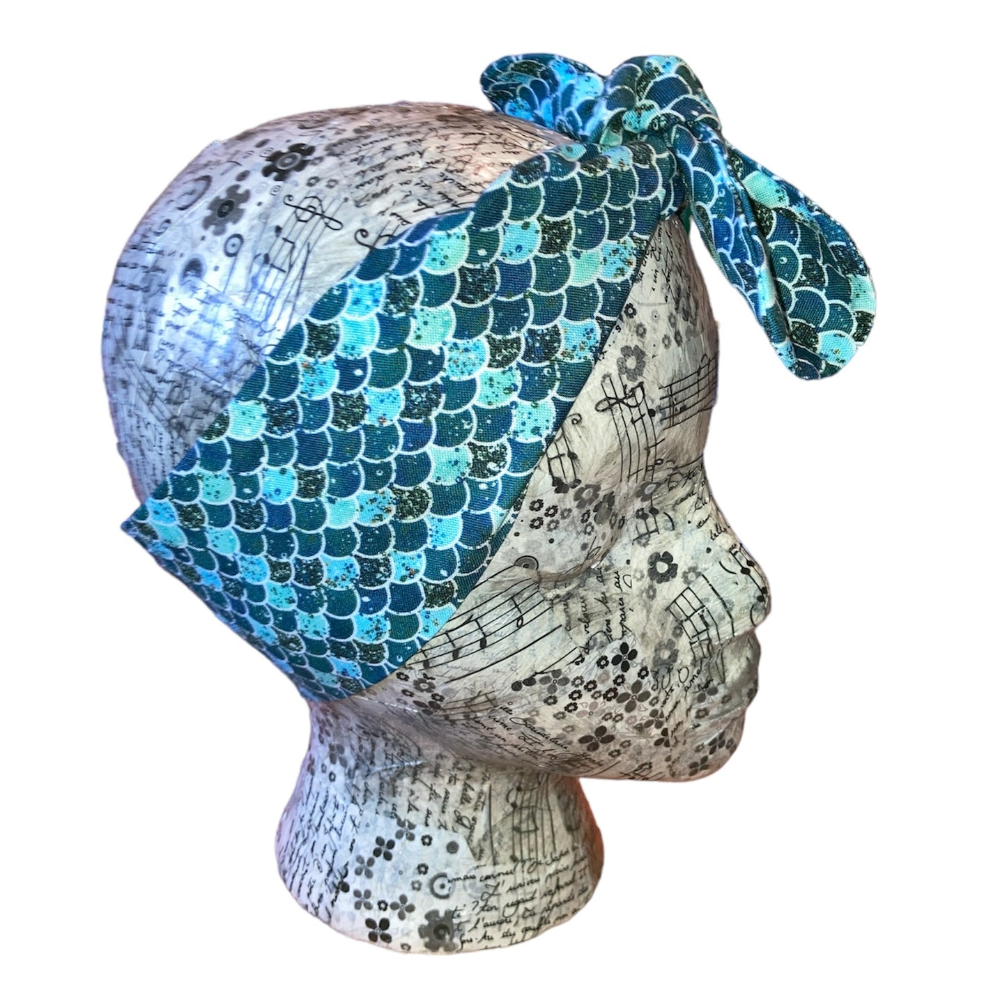 Mermaid scale headband