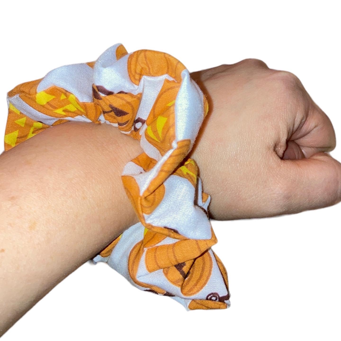 Pumpkin Scrunchie