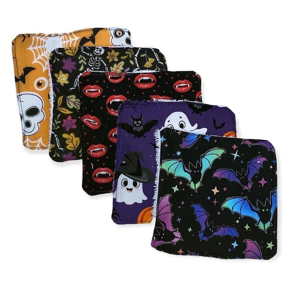 Spooky reusable wipes